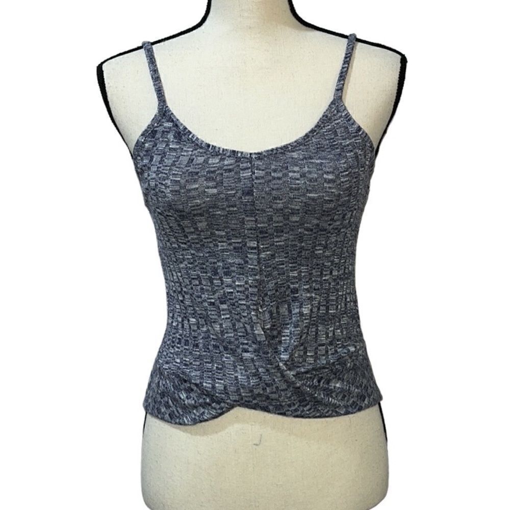 Crave Fame Juniors Twist-Hem Ribbed Cami